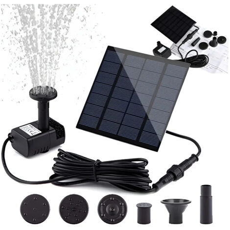 Pompe solaire ZC pour fontaines piscines et bassins