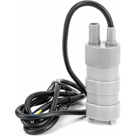 Pompe submersible 12 V 840 L/h à micromoteur pour camping-car, bassin, aquarium, douche, jardin