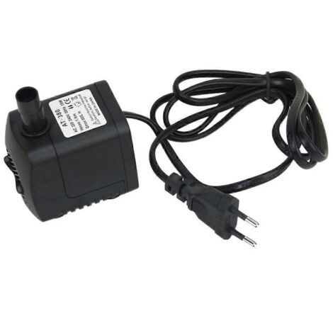 Pompe submersible 15 W, 220-240 V CA, pour fontaine, bassin et aquarium (prise UE).
