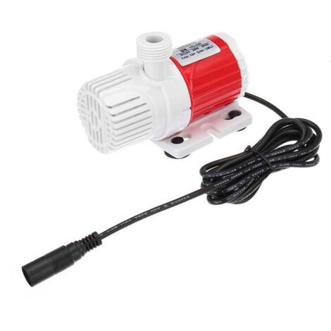 Pompe submersible 20 W 12 V CC 1100 L/h à débit variable pour aquarium marin
