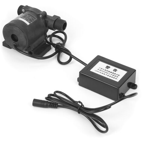 Pompe submersible 24V sans balais, étanche et compacte pour système de surpression, triphasée