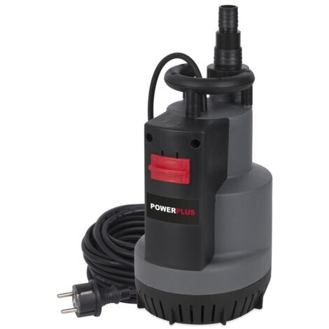 Pompe submersible 750W – Débit 12 500 l/h – Hauteur de refoulement 8,5 m – Température max 35°C – Câble 10 m – IPX8 – Powerplus - POWEW67920