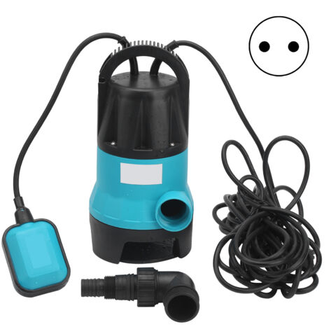 Pompe Submersible automatique 550W, grand débit, eau propre et sale, avec interrupteur à flotteur, prise CSP550DEU, AC230V