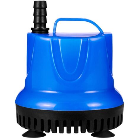 Pompe submersible - Circulation ultra-silencieuse pompe à eau multifonctionnelle avec poignée pour bassin, aquarium, hydroponie, fontaine à poissons ornementaux - avec cordon d'alimentation de 1 mètre