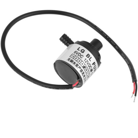 Pompe Submersible DC 12V 5W Ultra Silencieuse pour Aquarium, Jardin et Usage Industriel