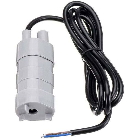 Pompe Submersible, DC 12V Pompe à Eau Haut Débit, Pompe Immergee, Pompe à Eau Douce, Pompe pour Bateau pour Ccamping-car, Bassin, Aquarium, Douche, Jardin, 840L/H