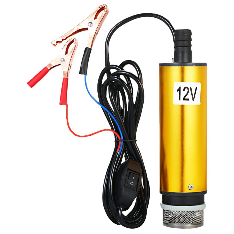 Lifcausal - Pompe submersible dc 12V/24V pour le pompage de l'eau, du diesel, de l'huile, de l'eau, de la pompe de transfert de carburant diesel, de