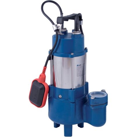 Pompe submersible e'lectrique Vortex VTXS 100G pour eaux sales 1.0 Hp corps en fonte et flotteur automatique