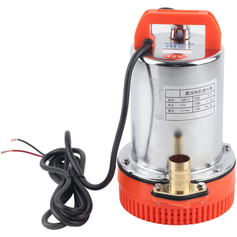 Jeffergarden - Pompe à eau d'irrigation de pompe à eau de puits profonde Submersible dc 12V