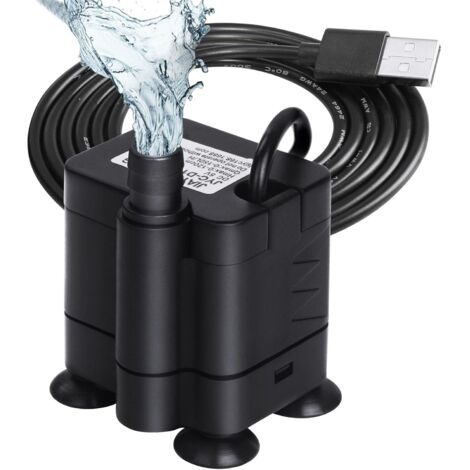Pompe submersible, pompe à eau ultra-silencieuse avec pompe de fontaine