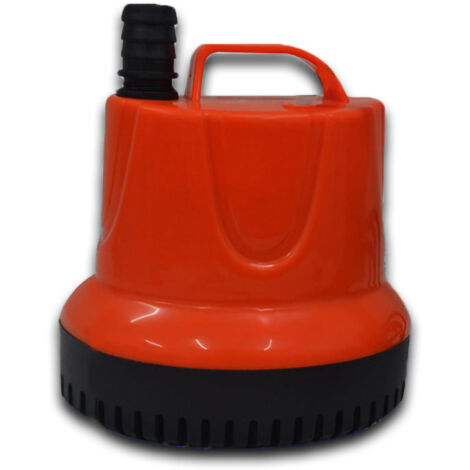 Pompe Submersible pour Aquarium avec Filtration de Fond, Étanche IPX8, Plastique ABS, Modèle XL 3800D 142x110x130mm