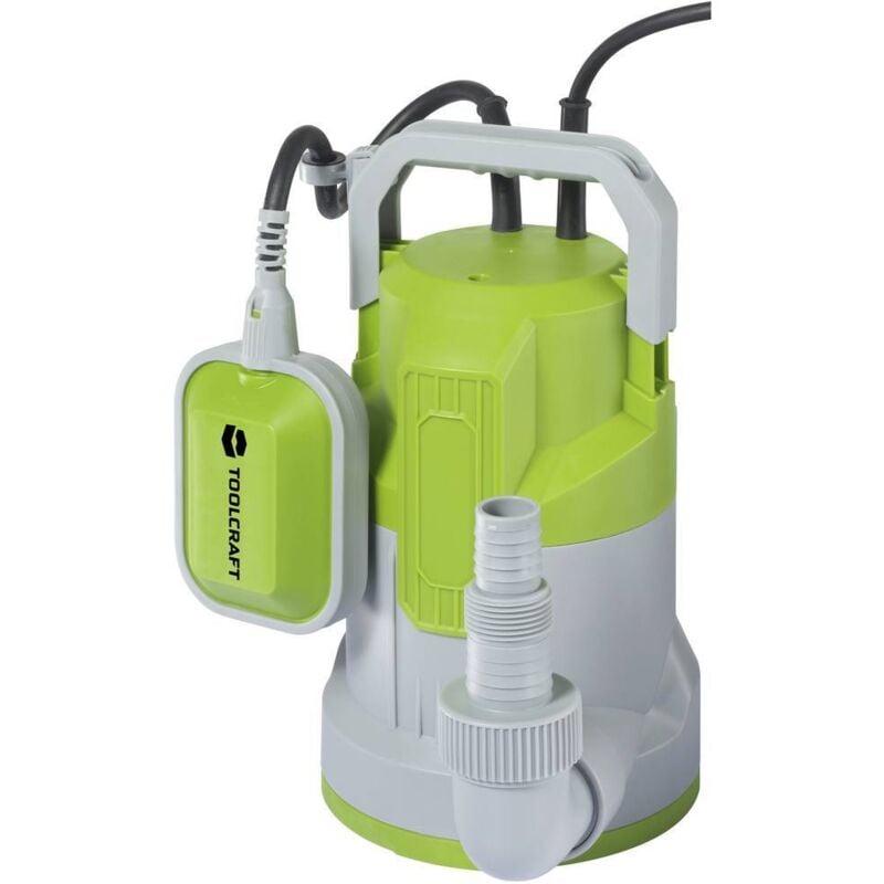Toolcraft - Pompe submersible pour eau claire TO-9632052 8500 l/h 6 m