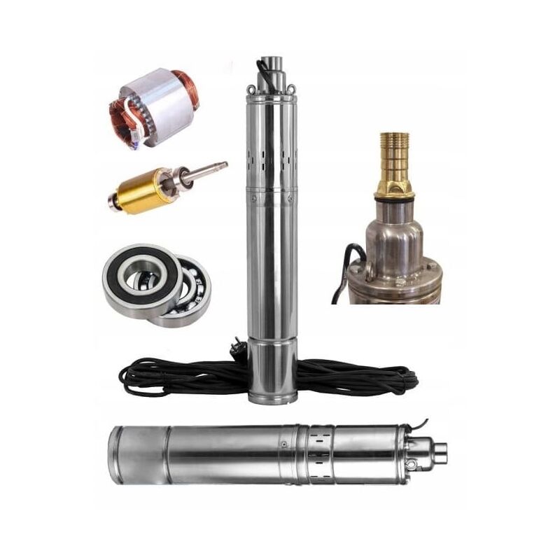 Pompe Submersible Pour Eau Propre 1500w 75m Pression Hydrophor