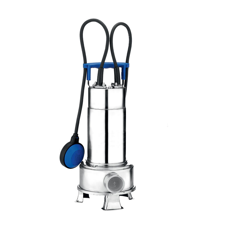 Right 75 ma Pompe de relevage évacuation eau chargée complète avec interrupteur à flotteur puissance 0,55kw Monophaséé tout acier inox 304 - Ebara