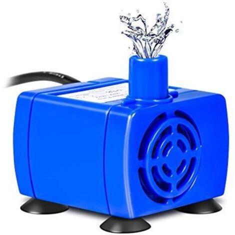 Pompe submersible pour fontaine à eau pour chat – Fonctionnement silencieux – Faible consommation 1,5 kWh/mois – Compatible fontaines 1,6 L