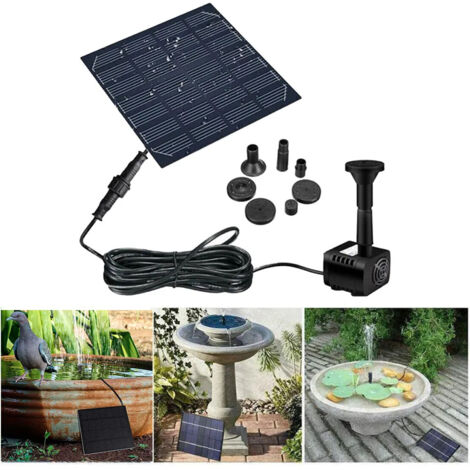 Pompe submersible pour fontaine de jardin et piscine 200 Lh