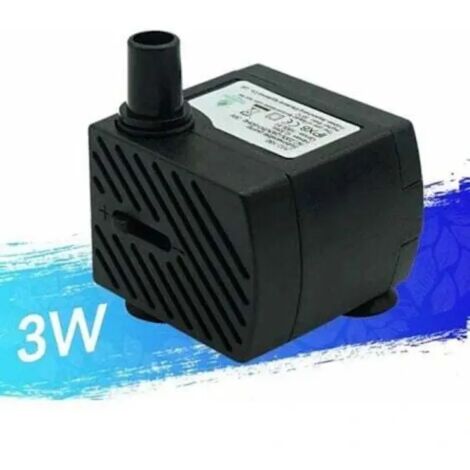 [Pompe submersible silencieuse] Pompe submersible pour rocailles, idéale pour la circulation d'eau dans les bassins, fontaines, bonsaïs, petits filtres, bassins à poissons silencieux et réservoirs à c