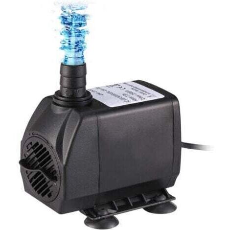 Pompe Submersible,Pompe Aquarium 1500L/H Multifonction Aquarium Poisson Fontaine, Pompes à l'eau, Pompes de Piscine