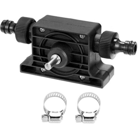 Pompe sur perceuse pour eau et huile – Débit 30 L/min à 3000 tr/min – Matériaux ABS et alliage – Installation facile pour aquariums et fontaines