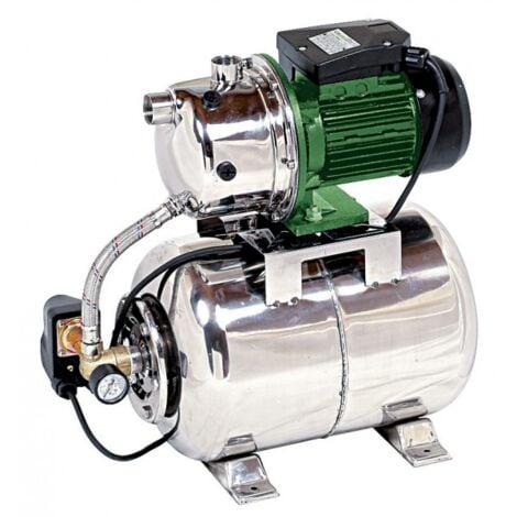Pompe surpresseur 24l avec jet101 970w inox - Ribiland - prsi24jet101i