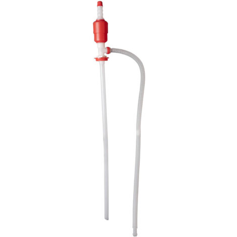 Pompe transvasement manuelle à poussoir pour fût 200L - HU 0657BL - CLAS Equipements