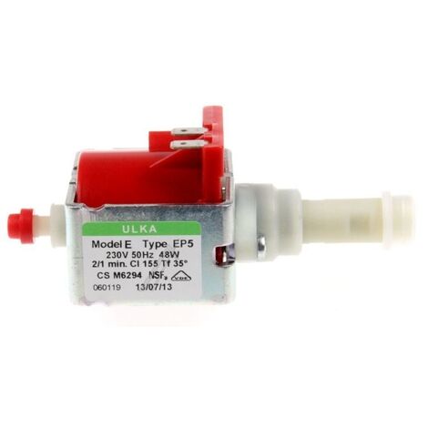 POMPE ULKA EP5 DELONGHI 230V 48W POUR CENTRALE A VAPEUR 5132106900A De Longhi