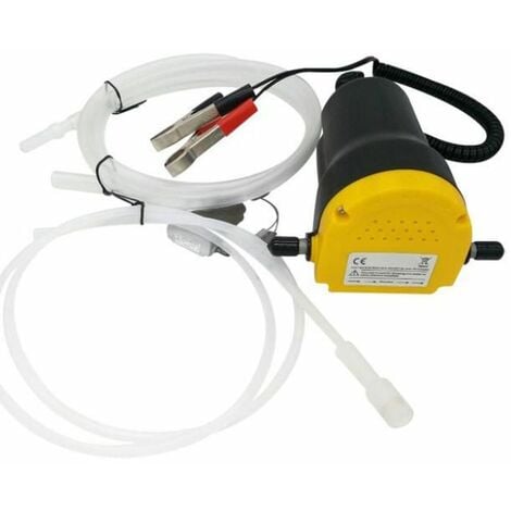 Pompe vidange d'huile pompe à carburant pompe à huile 12v électrique diesel pompe auto-amorcante pompe à palettes en plastique DC