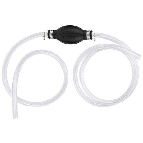 Pompe vidange huile moteur, 12V 80W pompe essence, pompe electrique gasoil à huile résistantes à la corrosion, pour voiture, bateau, moto, comprend des instructions(Manuel - Non électrique)