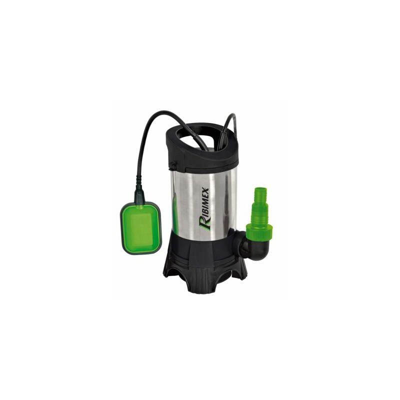 Pompe vide-cave eaux chargées 900w + interrupteur flotteur Ribiland prpvc901cip