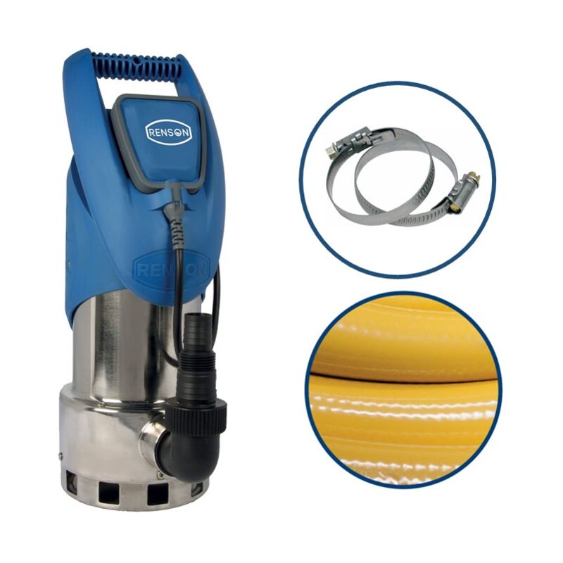 Pompe De Relevage 230V 0,75Kw Inox Eaux Chargees Renson