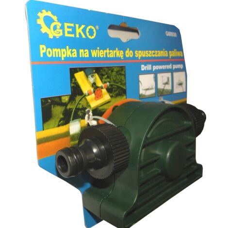Pompka na wiertarkę do spuszczania paliwa