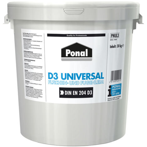 Ponal D3 Standard Universal-Leim 30kg PNUL3