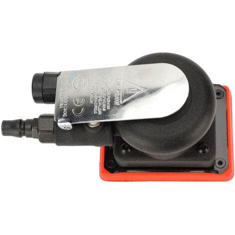 Ponceuse à Air carrée 12000 tr/min, rectifieuse pneumatique à grande vitesse pour le polissage de cire de voiture 75x100mm noir