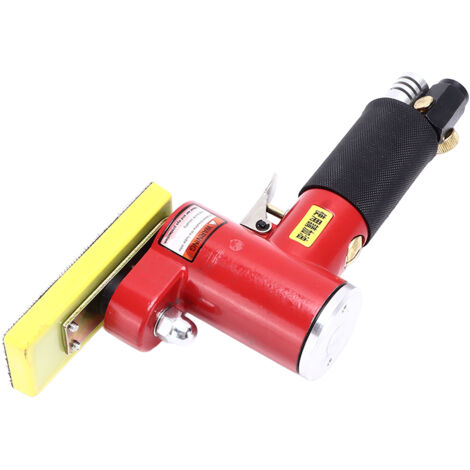 Ponceuse à air comprimé 14000 tr/min avec polisseuse oscillante manuelle et kit d'accessoires KP‑6902