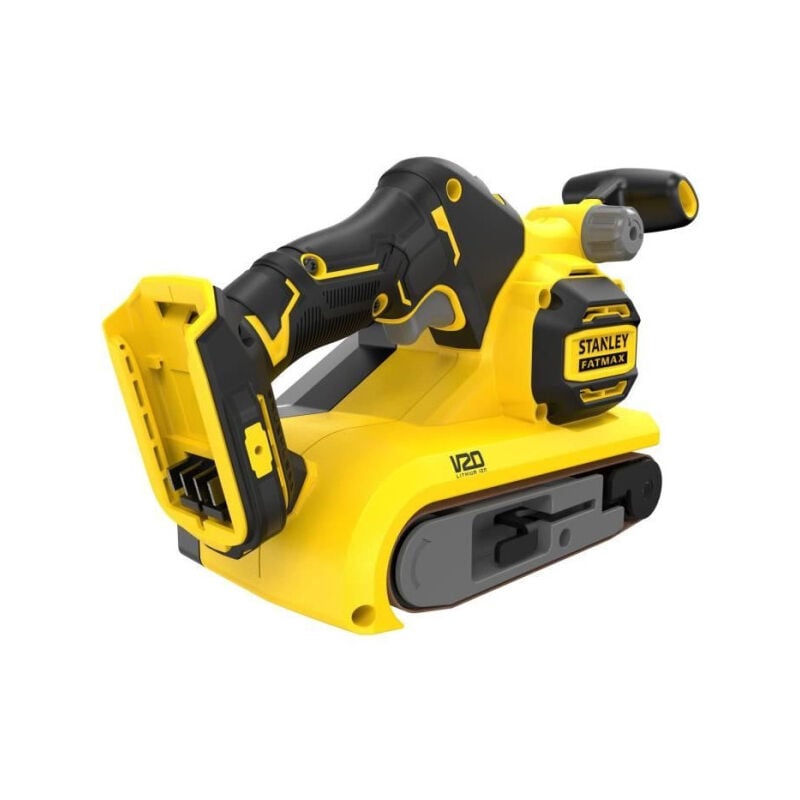 Ponceuse a bande + 1 Abrasif - Batterie Lithium (sans) Stanley fatmax V20 - SFMCW223B-XJ - 18V