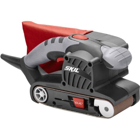 Ponceuse à bande 650W 76x457 mm – Automatic Belt Control pour ponçage précis – Design ergonomique – Aspiration intégrée – Skil