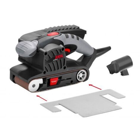 Ponceuse à bande 650W – Vitesse 300 m/min – Bande 76 x 457 mm – Système de dépoussiérage intégré – Cadre de ponçage Equalizer – Skil