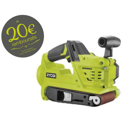 Ponceuse à bande 75 mm RYOBI 18 V OnePlus sans batterie ni chargeur R18BS-0