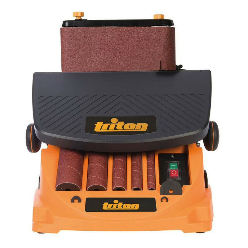 Triton - Ponceuse à bande et à cylindre oscillant 450 w TSPST450 977604