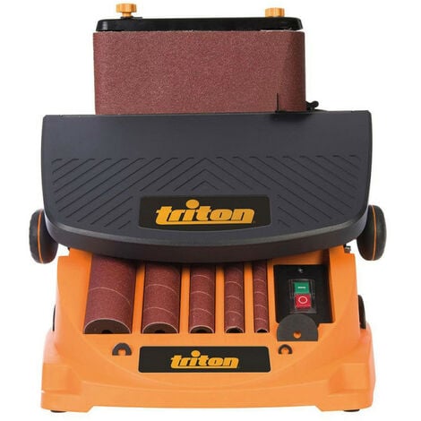 Ponceuse à bande et à cylindre oscillant 450 W TSPST450 - TRITON 977604