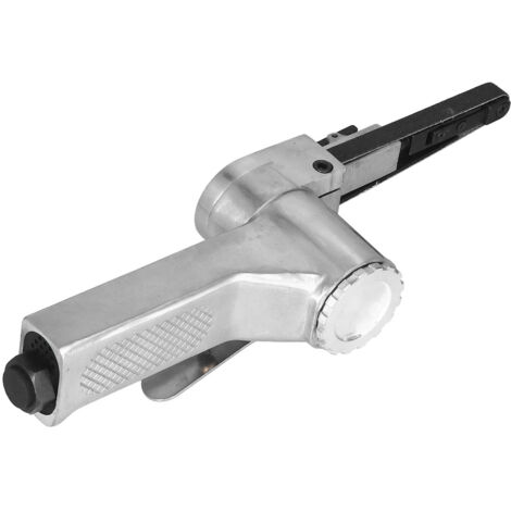 Ponceuse à bande pneumatique 10x330mm - Machine de polissage KP-699 avec abrasifs inclus