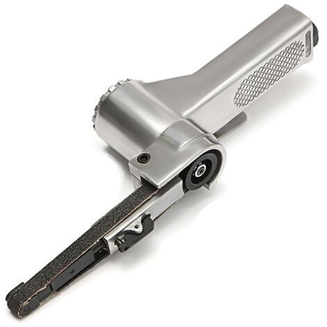 Ponceuse à bande pneumatique 3/8 ", rectifieuse d'angle avec bandes abrasives pour compresseur, ensemble d'outils pneumatiques