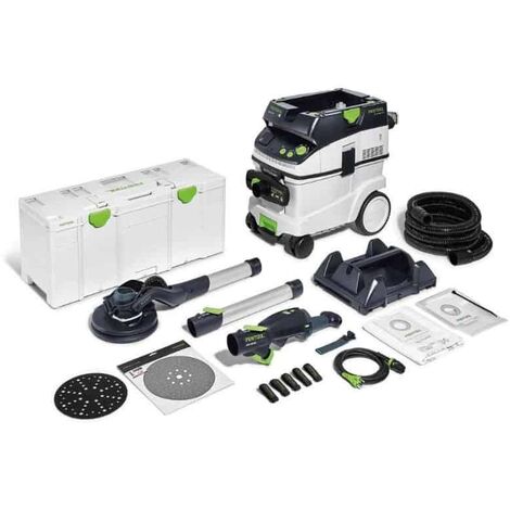 Ponceuse à bras FESTOOL PLANEX LHS 2 225/CTL 36-Set avec aspirateur - 576696