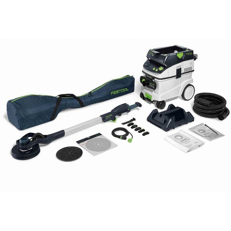 Ponceuse à bras planex lhs 2-M 225 eq + aspirateur ctl 36 Festool 577457