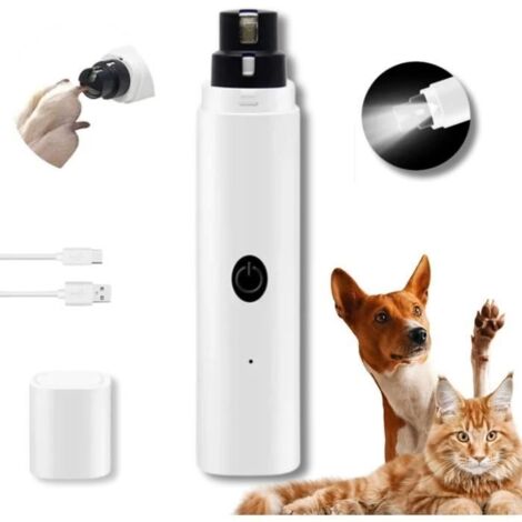 Ponceuse à Griffes - Non spécifié - Rechargeable USB - Faible Vibration - Silencieuse - LED Intégrée