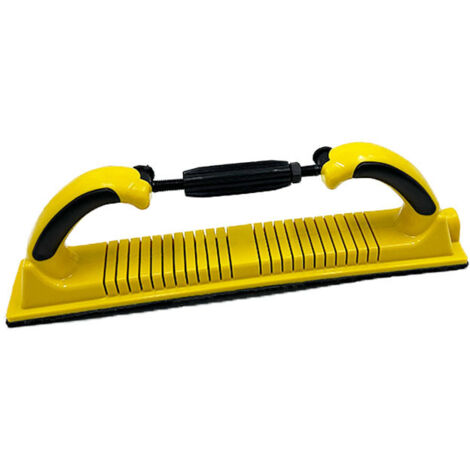 Ponceuse à Main Professionnelle, Cale a Poncer Carrosserie, Ponceuse Carrosserie Voiture, Outil de Ponçage Manuel, pour Bandes Abrasives, Parfait pour le Polissage et le Meulage