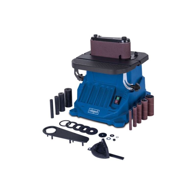 Scheppach - Ponceuse a mandrin oscillant et a bande 450w osm600