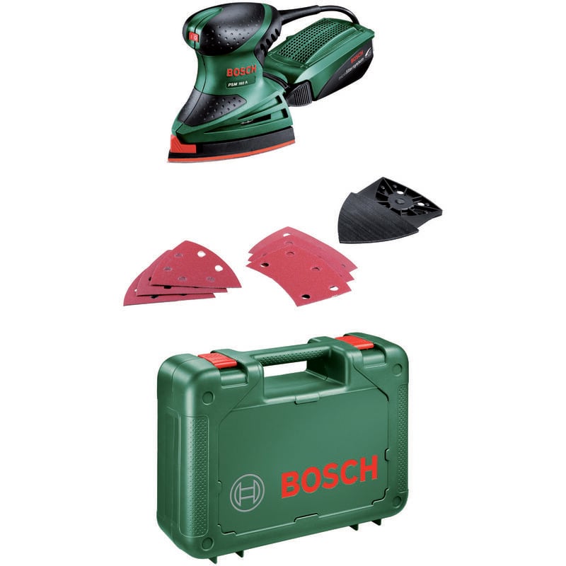 Bosch - ponceuse à palme pss 160 a + coffret et accessoires