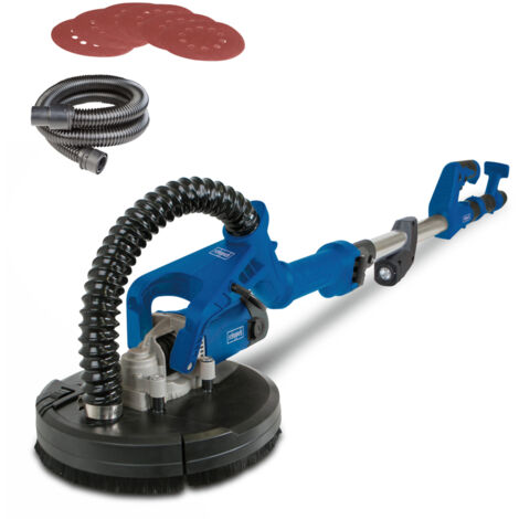 PONCEUSE À PLÂTRE TÉLESCOPIQUE MUR ET PLAFOND Ø215mm 710W SCHEPPACH DS920