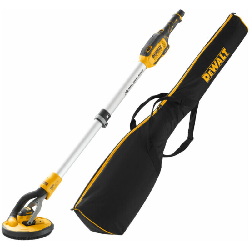 DeWALT DCE800NB XJ ponceuse portative Ponceuse pour cloisons sèches 1200 trmin et Jaune - vue 2